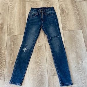 High waist legging jean
